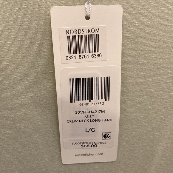 NWT Eileen Fisher tank size Large - Picture 3 of 3